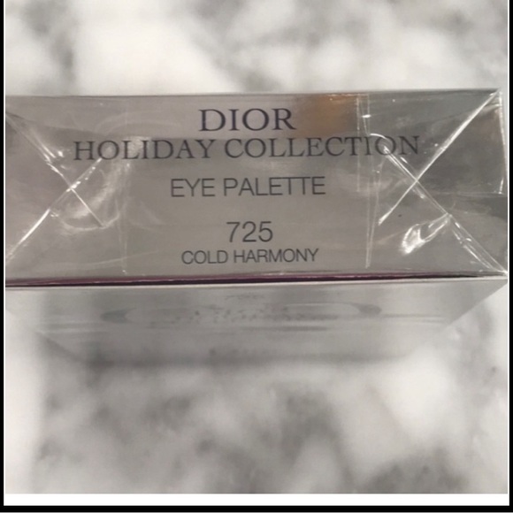 Dior Holiday Collection 725 For The Eyes Palette Cold Harmony Eyeshadow - Picture 5 of 8